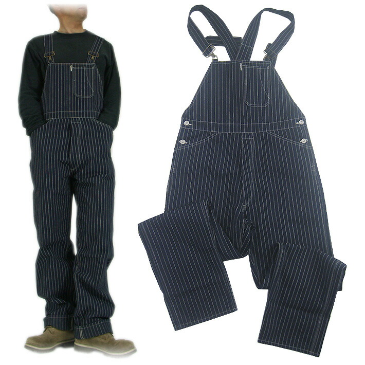 楽天市場】WAREHOUSE ウエアハウス Lot.1093 BIB OVERALL ストライプ
