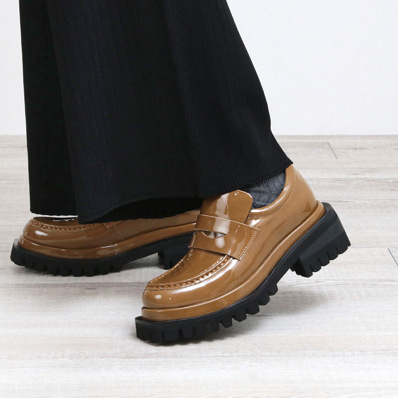 楽天市場】【正規品】 MANA マナ ビッグソール・ローファー 551205