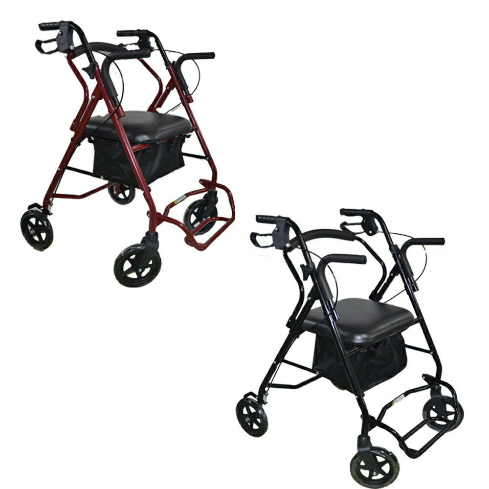 楽天市場】【お買い得】軽量わずか、4KG 介助用車椅子 シルバーカー