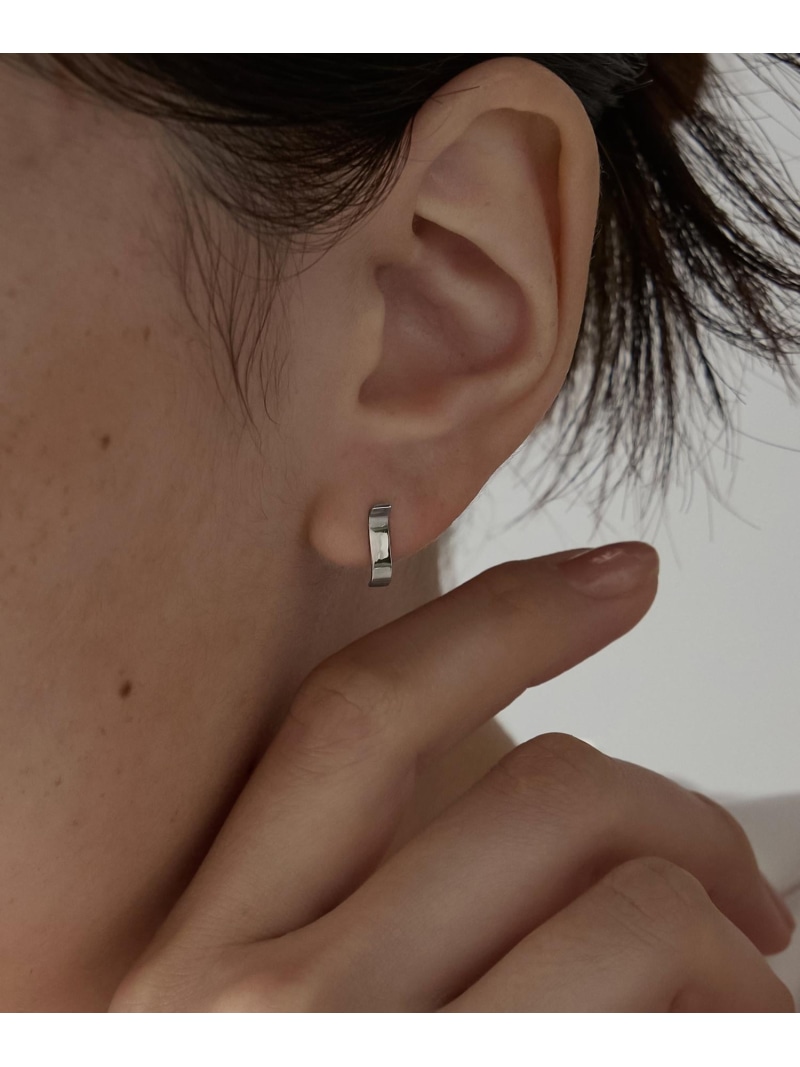 楽天市場】[ピンズ] PT900 ピアス カーブ Jouete ジュエッテ