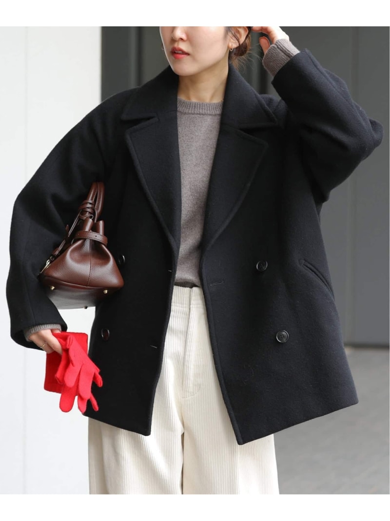 楽天市場】【SALE／10%OFF】《WEB限定》尾州ウールショートPコート