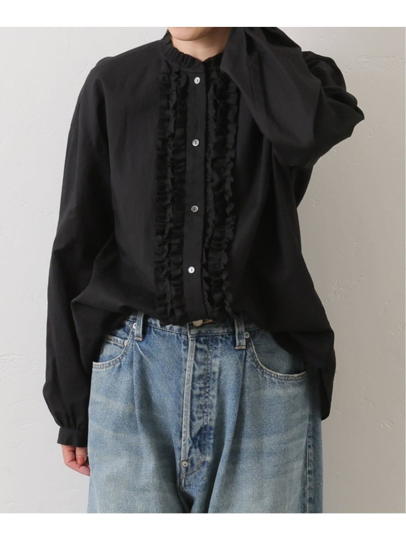 楽天市場】《追加》CLワッシャー フリルブラウス journal standard