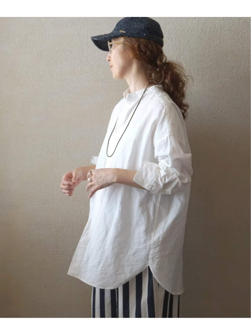 楽天市場】CLシャンブレー スタンドカラーシャツ journal standard