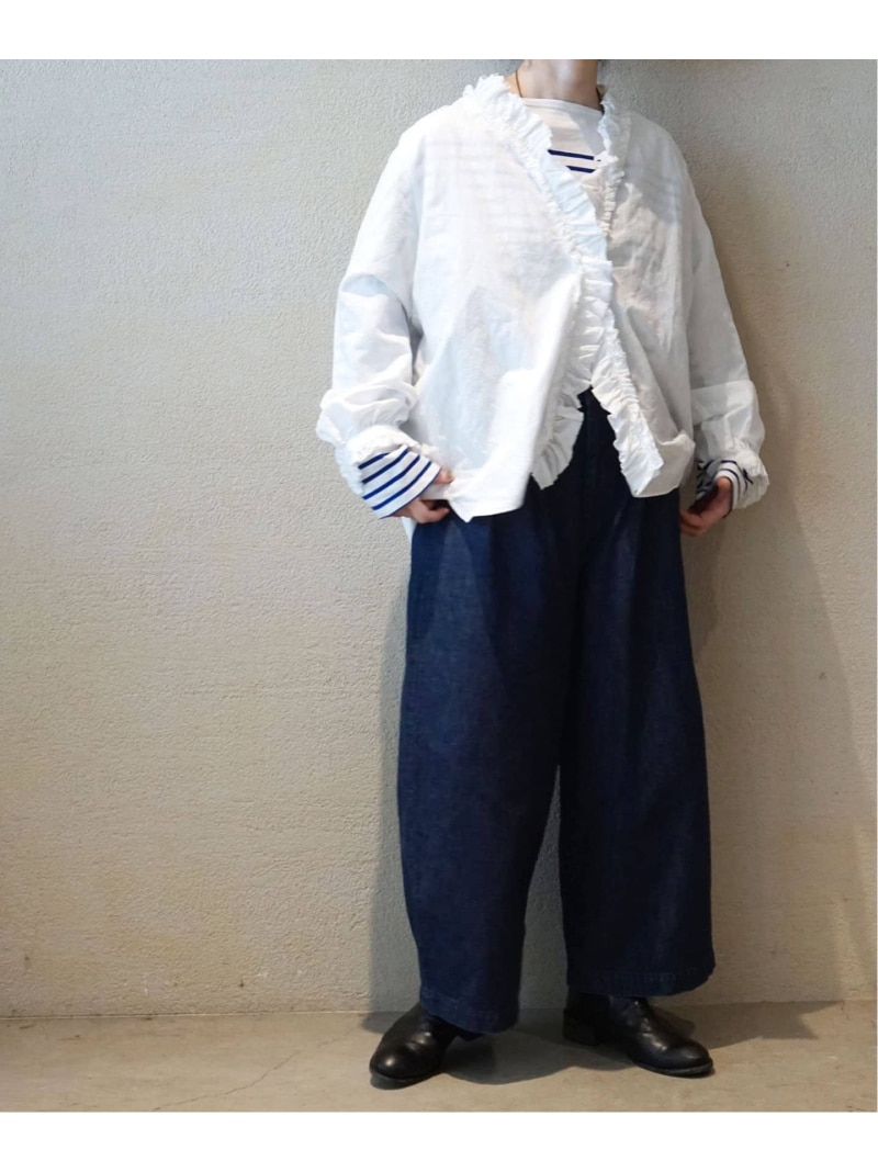 楽天市場】CLシャンブレー フリルブラウス journal standard luxe