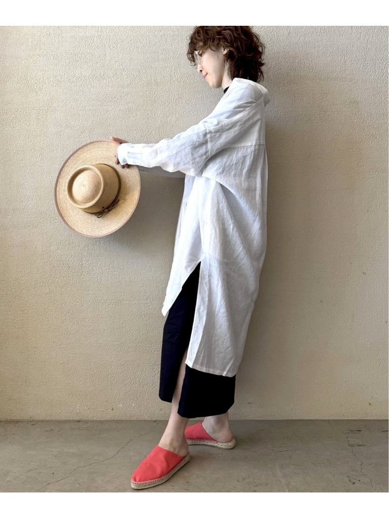 楽天市場】【SALE／30%OFF】40リネン チュニックシャツ journal