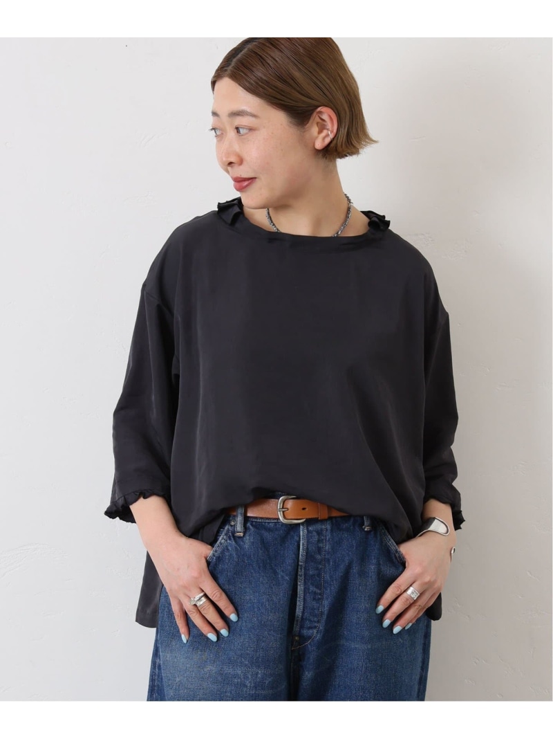 楽天市場】ヴィンテージローン タックフリルブラウス journal standard