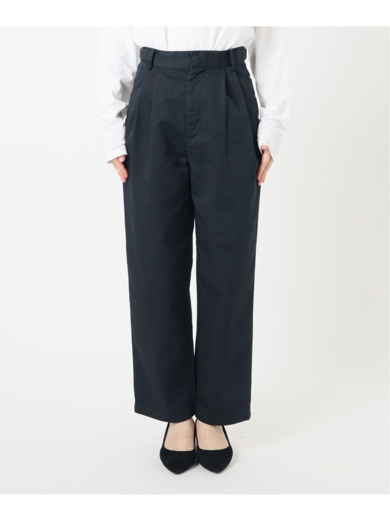 楽天市場】【SALE／30%OFF】サイドバックルタックテーパードチノパンツ