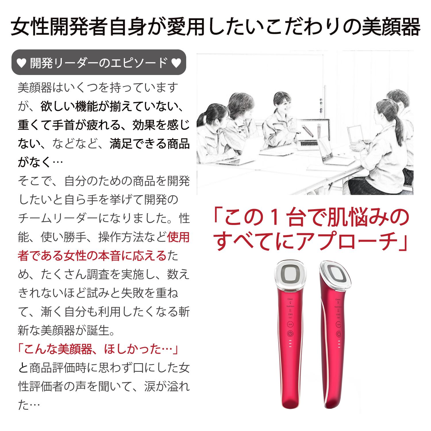 楽天市場】楽天ランキング1位 ems 美顔器 ほうれい線 リフトアップ
