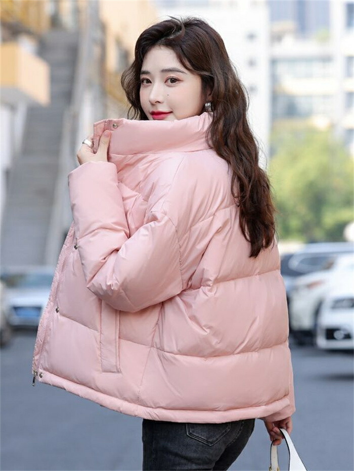 楽天市場】ダウンジャケット レディース 中綿ジャケット 立ち襟 黒 白