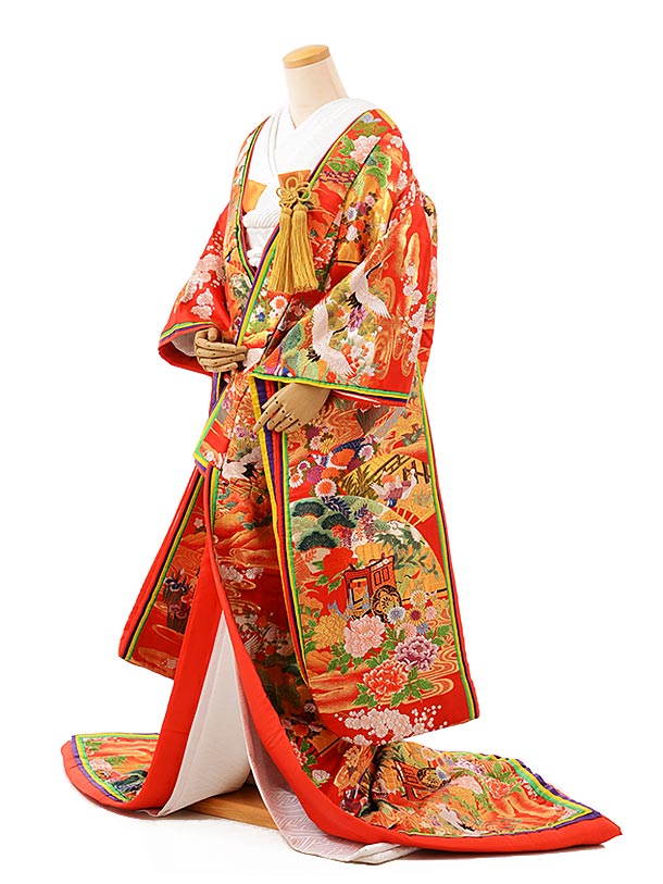 楽天市場】色打掛 着物 神社婚 和装 花嫁衣裳 1AI0927 八重かさね 古典