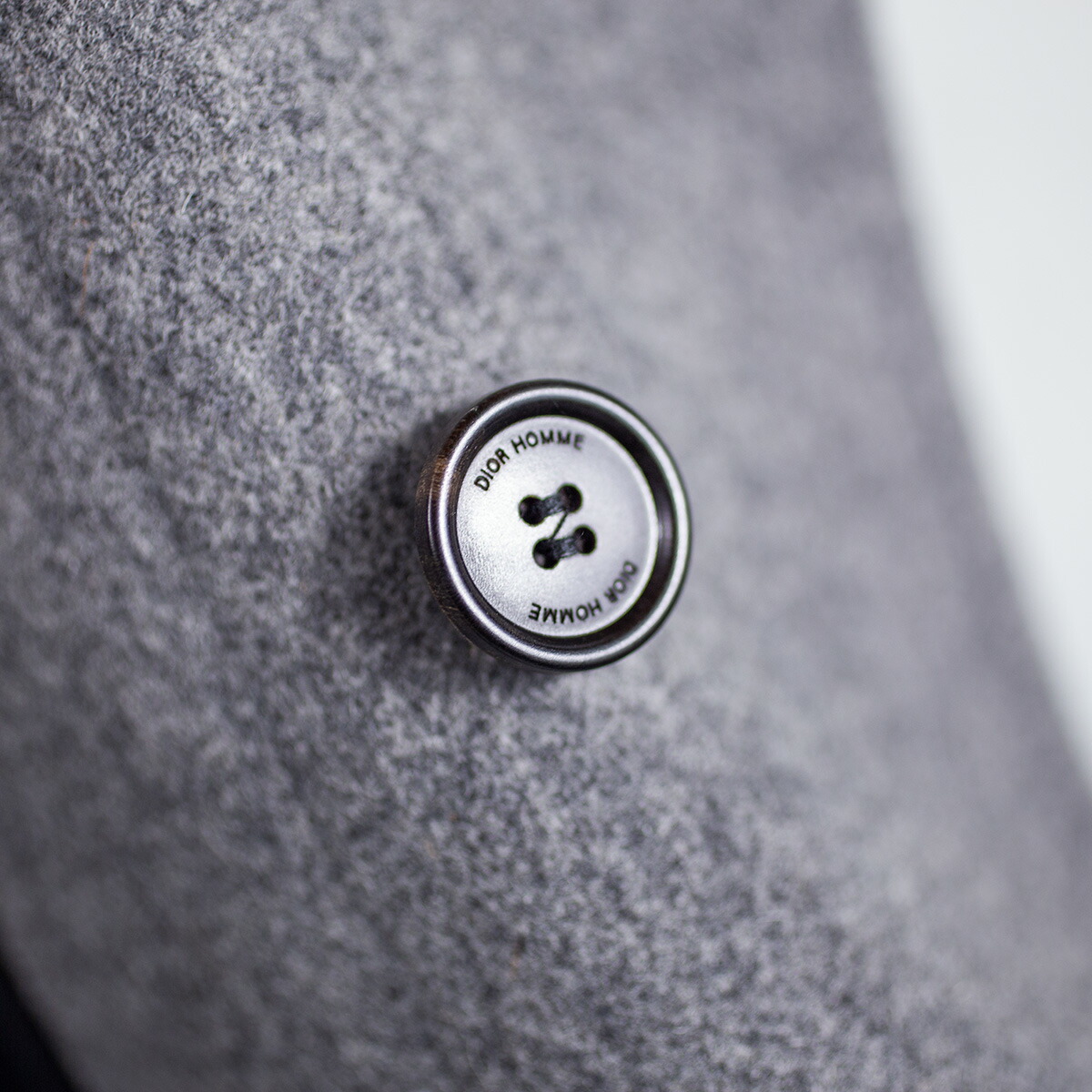 楽天市場】【Dior HOMME】 ディオール・オム ダッフルコート グレー