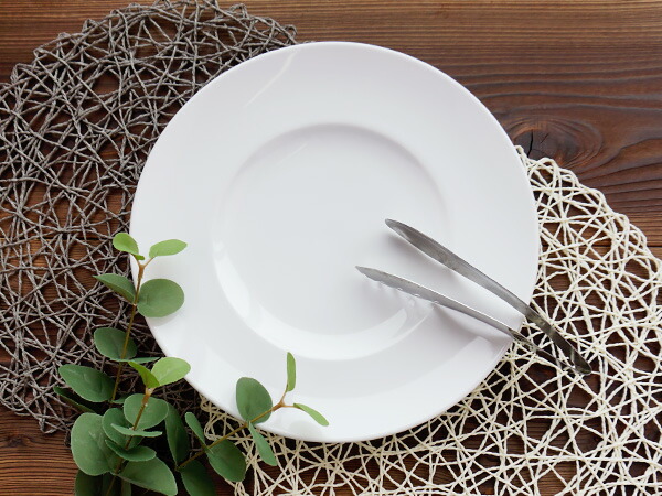 楽天市場】洋食器 リム付き特大皿 30cm カネスズ kanesuzu マジェスタ