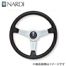 楽天市場】ナルディ NARDI クラッシック ブラックレザー&シルバー