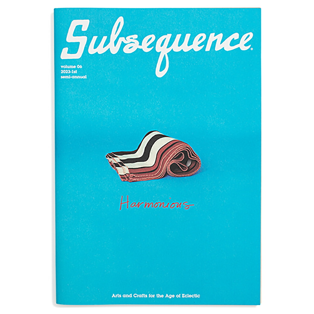 楽天市場】Subsequence Magazine Vol.6 . : 京都 蔦屋書店