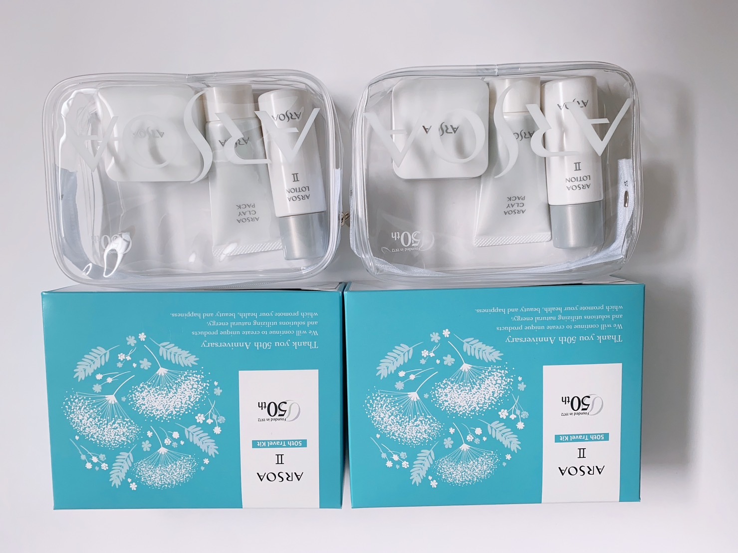 楽天市場】ARSOA アルソアトラベルキット2 50周年基礎化粧品セット