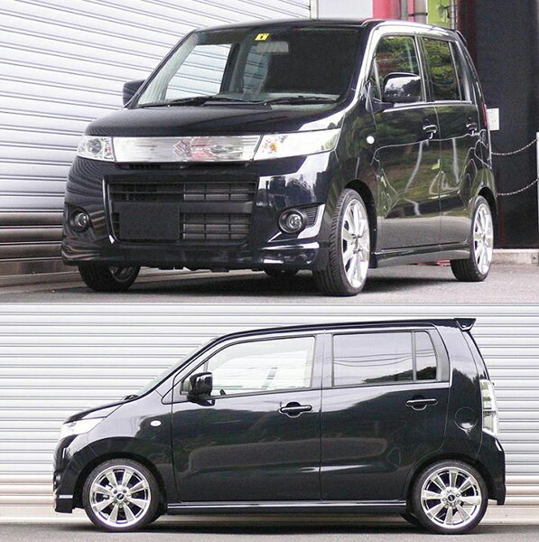 楽天市場】ワゴンRスティングレー MH23S ダウンサス リア左右セット