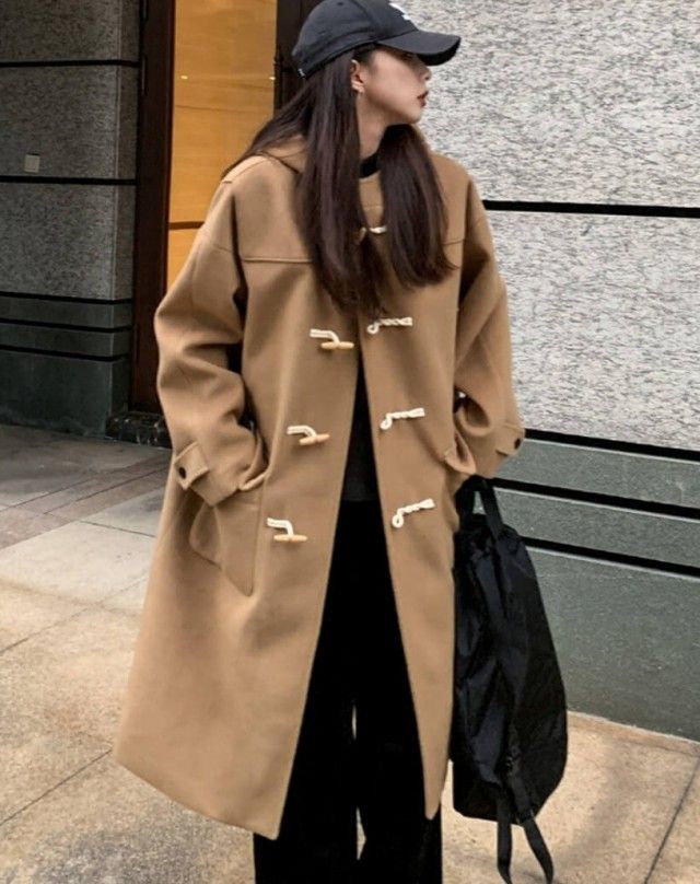 楽天市場】ダッフルコート レディース アウター フード付きコート