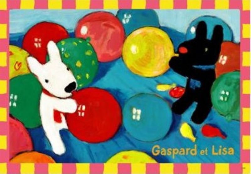 未開封 廃盤希少】アポロ社 リサとガスパール 雪だるま 1000ピース