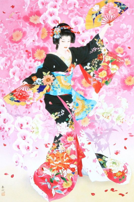 未開封 希少】春代コレクション 『舞姿』1000ピース 森田春代 未開封