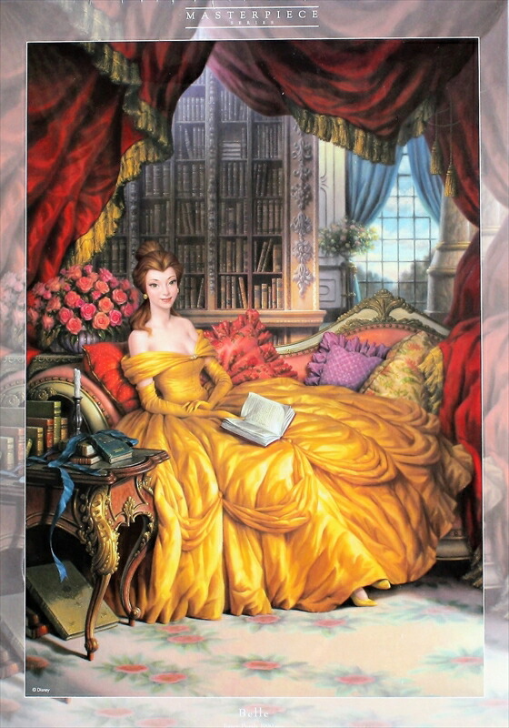 楽天市場】1000ピースジグソーパズル マスターピース Belle（美女と