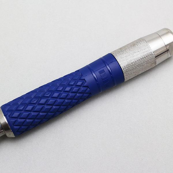 MIKI BX 2 RD BU ハッカー ミドル D グリップ リング付き ブルー 青