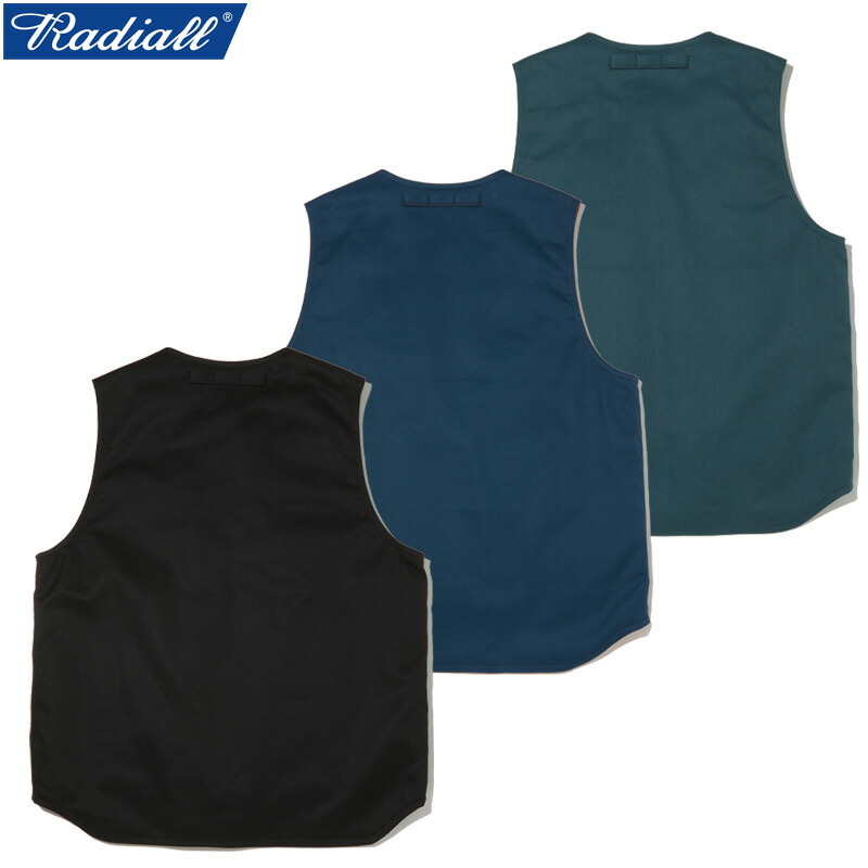 定価35200円 radiall SIDE - ZIP UP VEST 定価35200円radiall