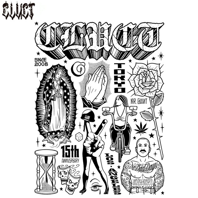 楽天市場】CLUCT クラクト × MIKE GIANT マイクジャイアント #04727 #M