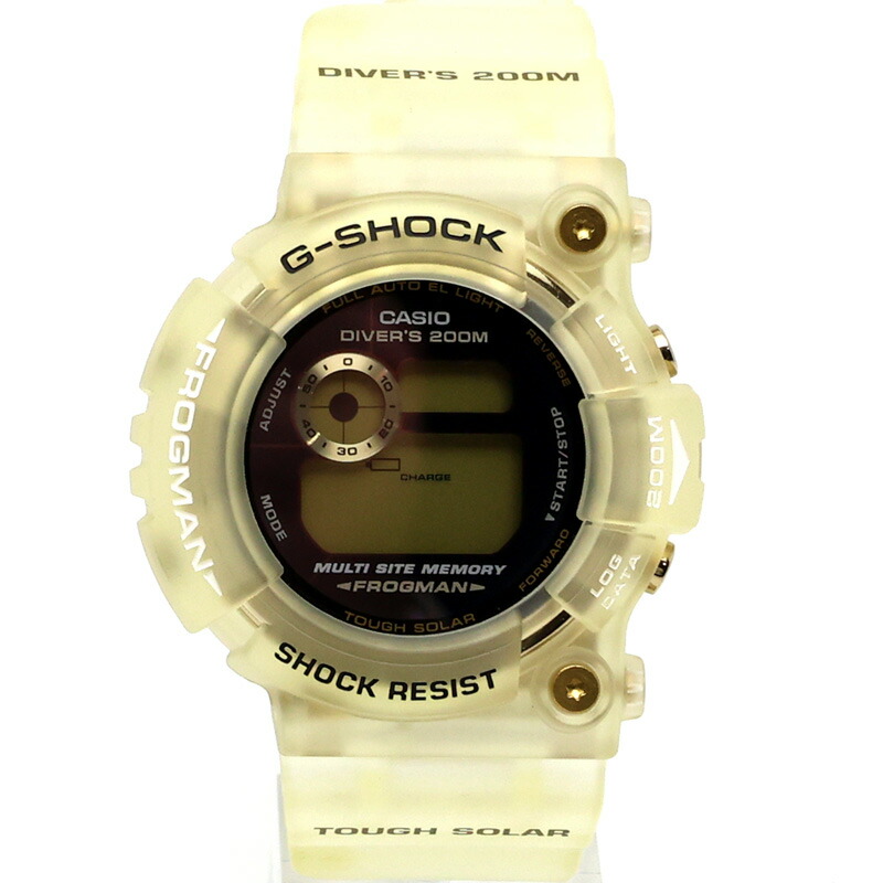 楽天市場】【楠本質店/元住吉】カシオ/CASIO G-SHOCK フロッグマン GW