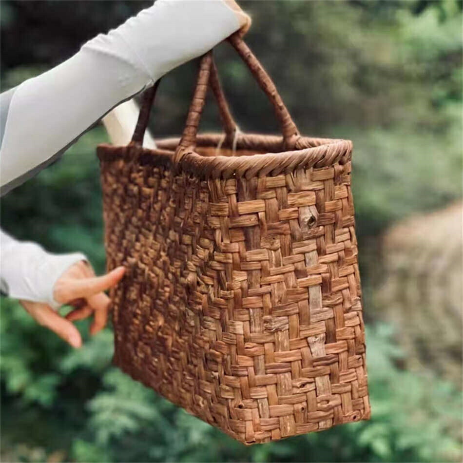 楽天市場】山葡萄かごバッグ ハンドメイド 山葡萄籠バッグ レディース