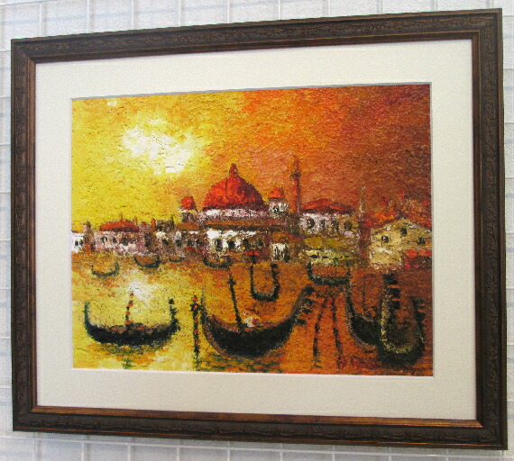 楽天市場】「穂高連峰」谷口春彦 F6サイズ油彩画[油絵]・日本風景画