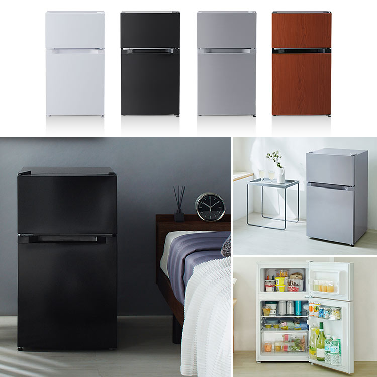 楽天市場】[最大400円OFFクーポン] 冷蔵庫 一人暮らし 小型 2ドア 87L