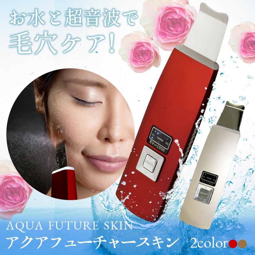 4in1 AQUA FUTURE SKIN ピーリング 美顔器 アクアフューチャースキン