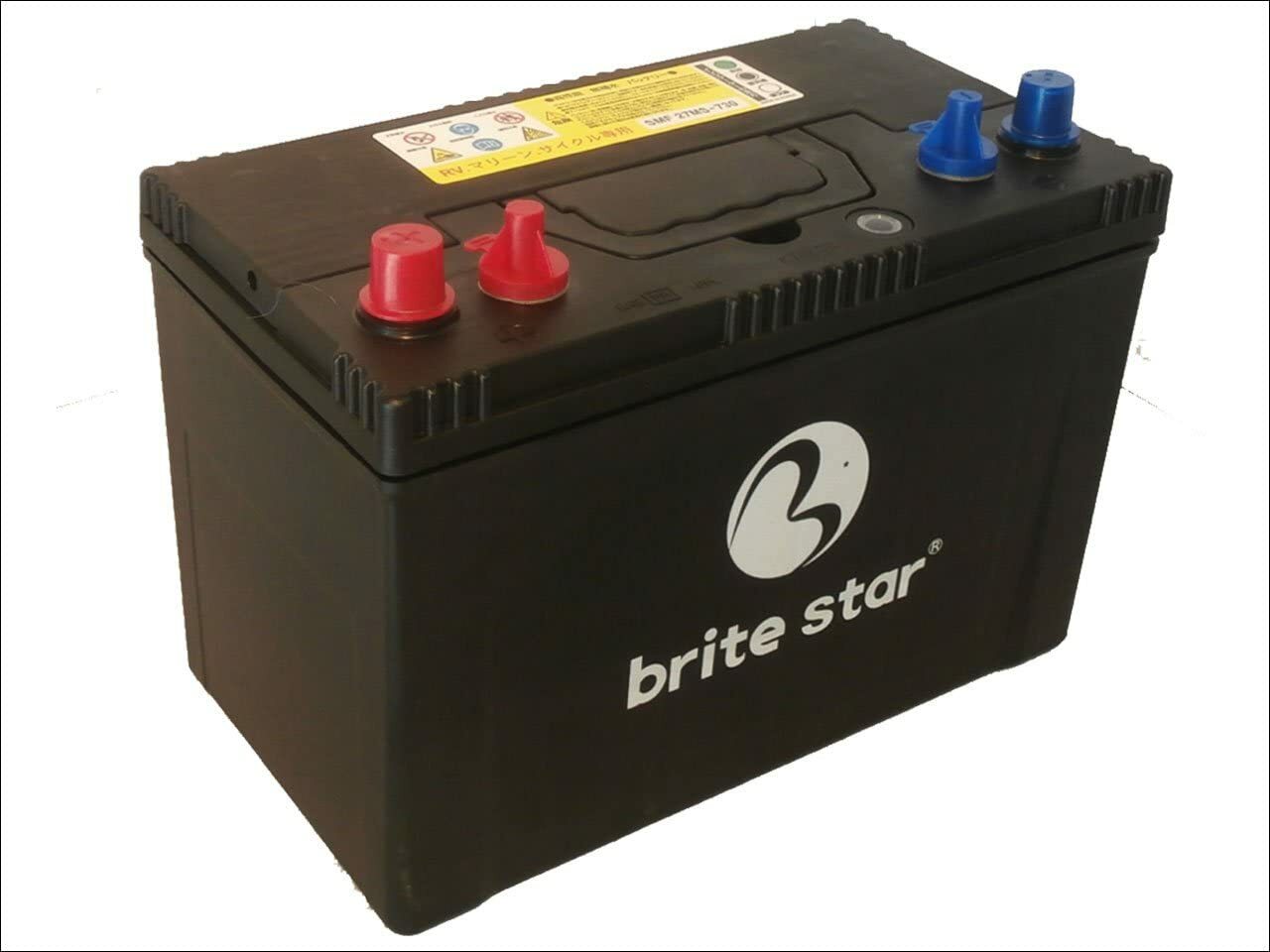 楽天市場】SMF27MS730 ディープサイクルバッテリー ブライトスター