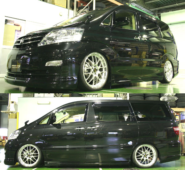 楽天市場】RS-R Black-i車高調 アルファード ANH10W / FF H14/5〜H20