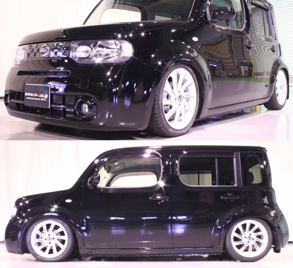 楽天市場】RS-R Black-i車高調 キューブ Z12 / FF H20/11〜 15XV