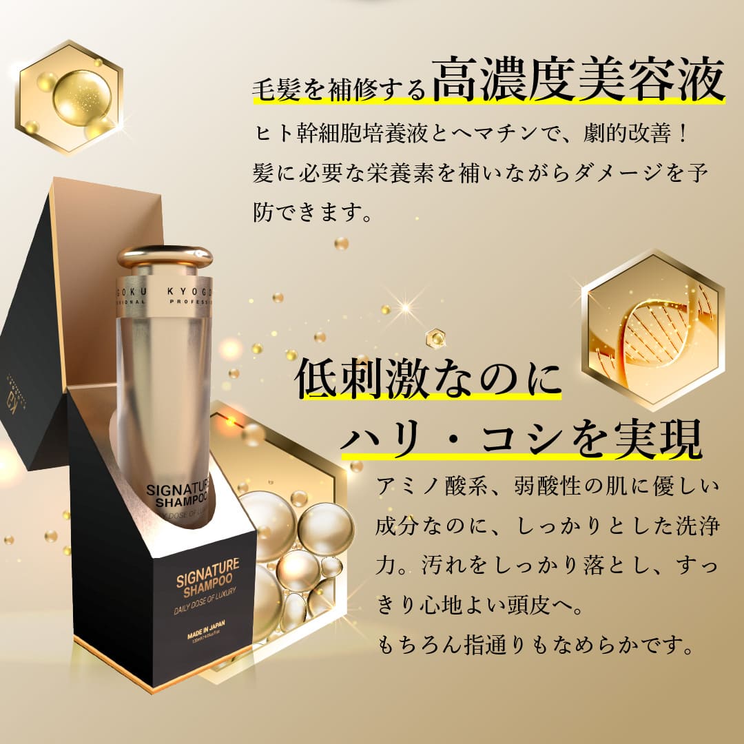 楽天市場】公式 セットで25%OFF 【 KYOGOKU シグネチャーシャンプー