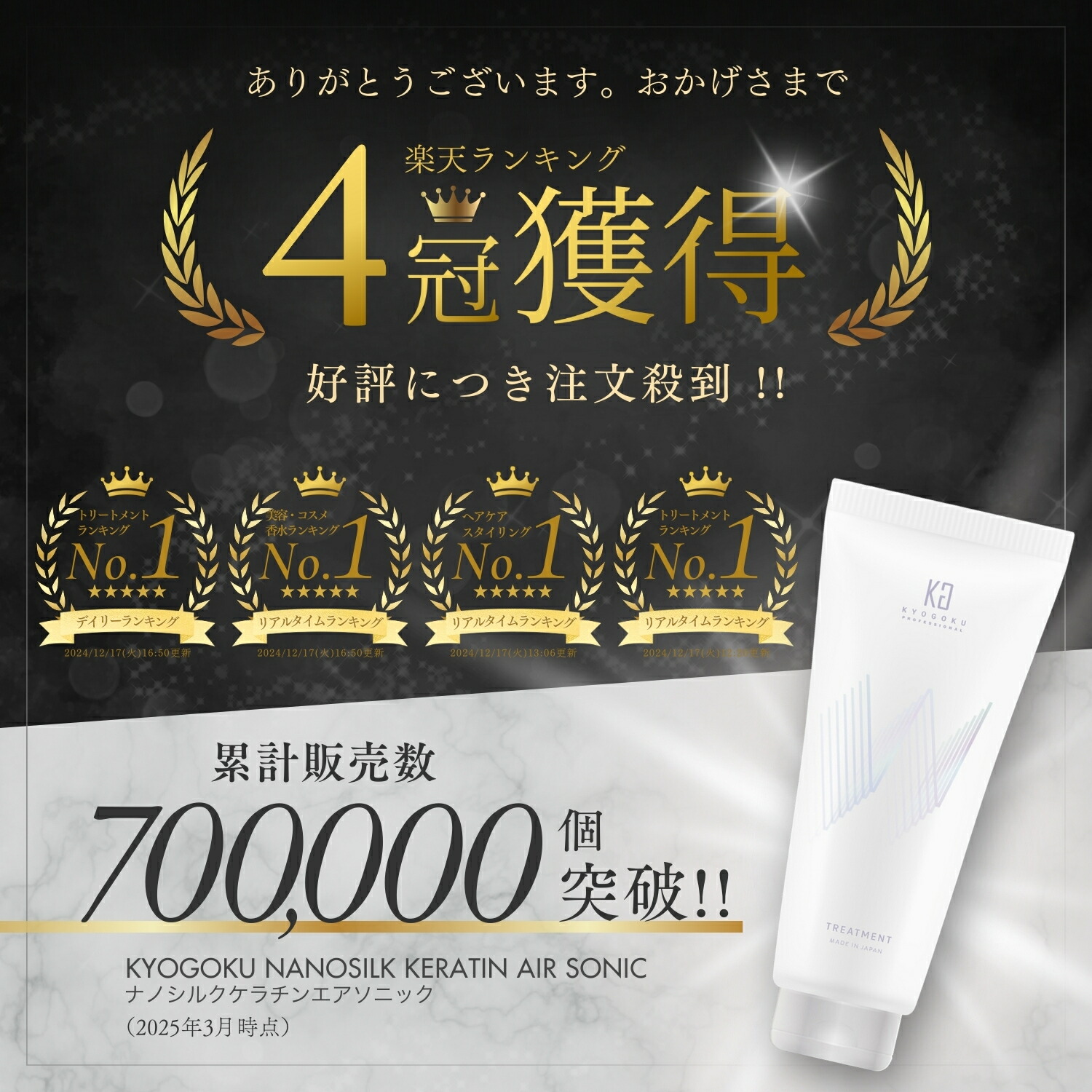 楽天市場】公式 20%OFF 【 KYOGOKU Wトリートメント 】 ヘア