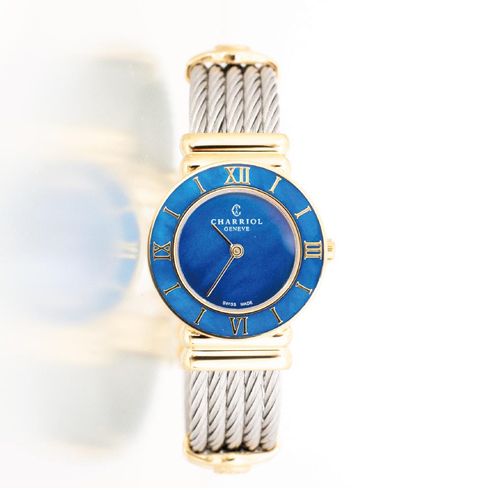 楽天市場】CHARRIOL シャリオール カラーシェル シェル 文字盤 高級