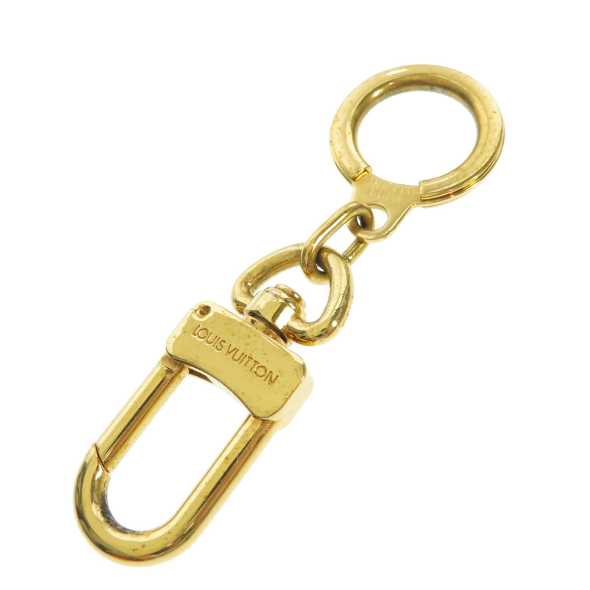 ルイヴィトン ポルトクレ アバントゥール ゴールド プレート