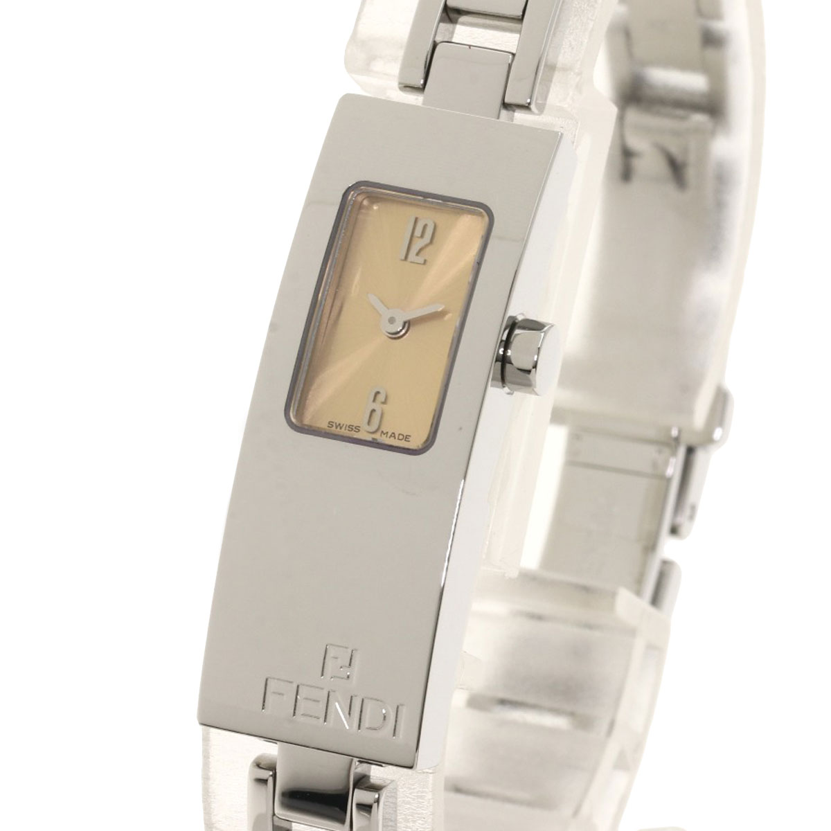 楽天市場】フェンディ 3300L スクエアフェイス 腕時計 ステンレス