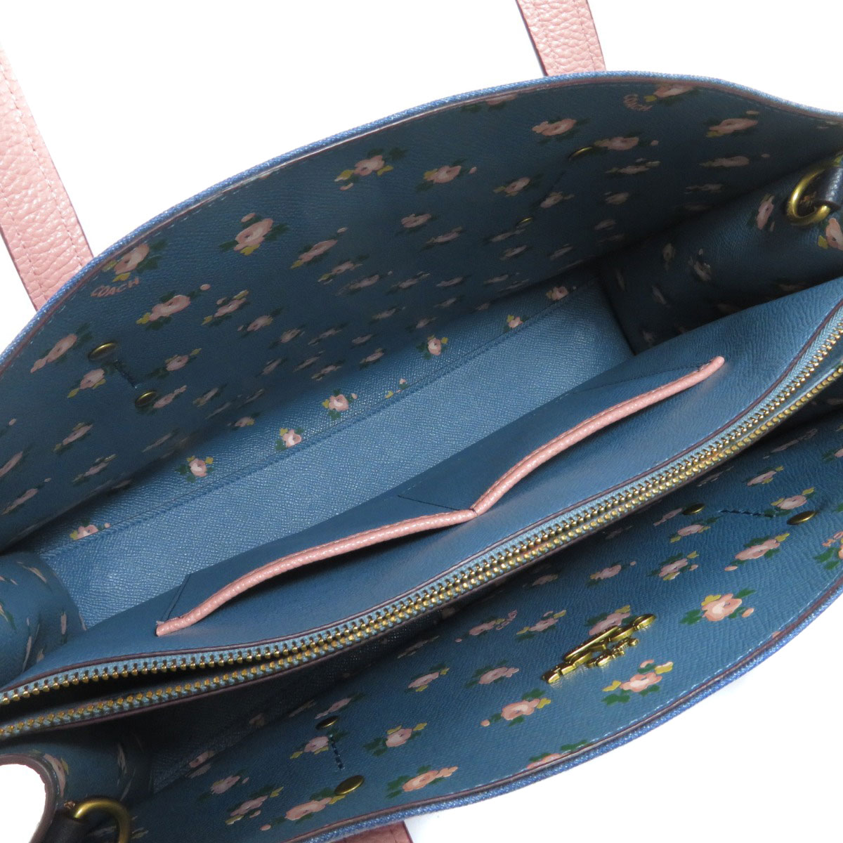 楽天市場】コーチ 28898 ロゴ トートバッグ デニム レディース 【中古