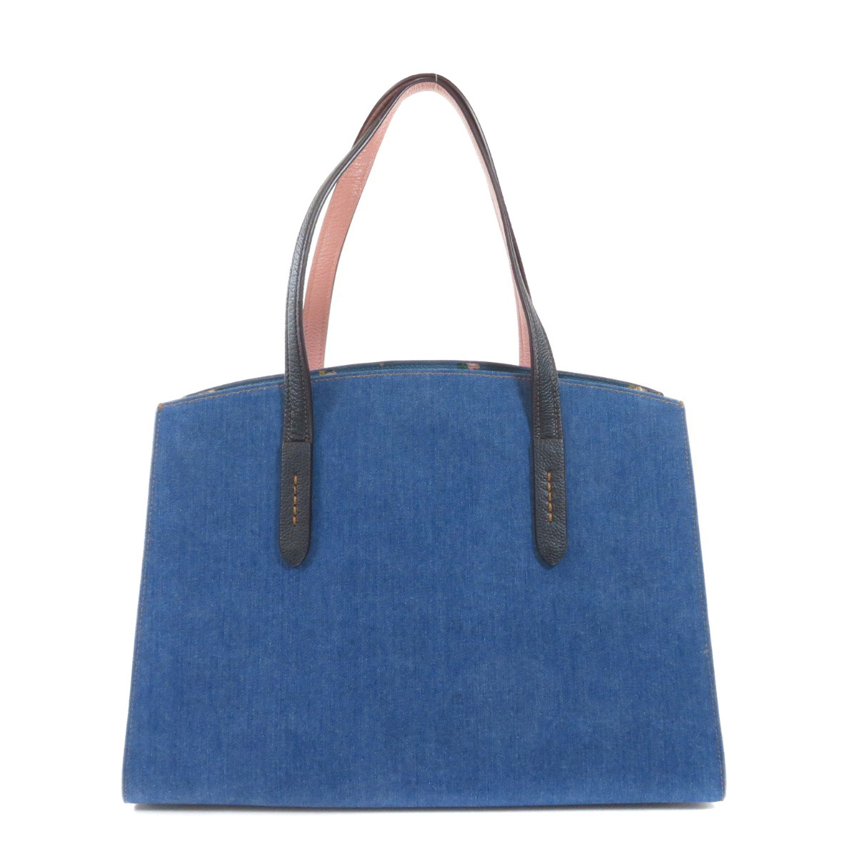 楽天市場】コーチ 28898 ロゴ トートバッグ デニム レディース 【中古