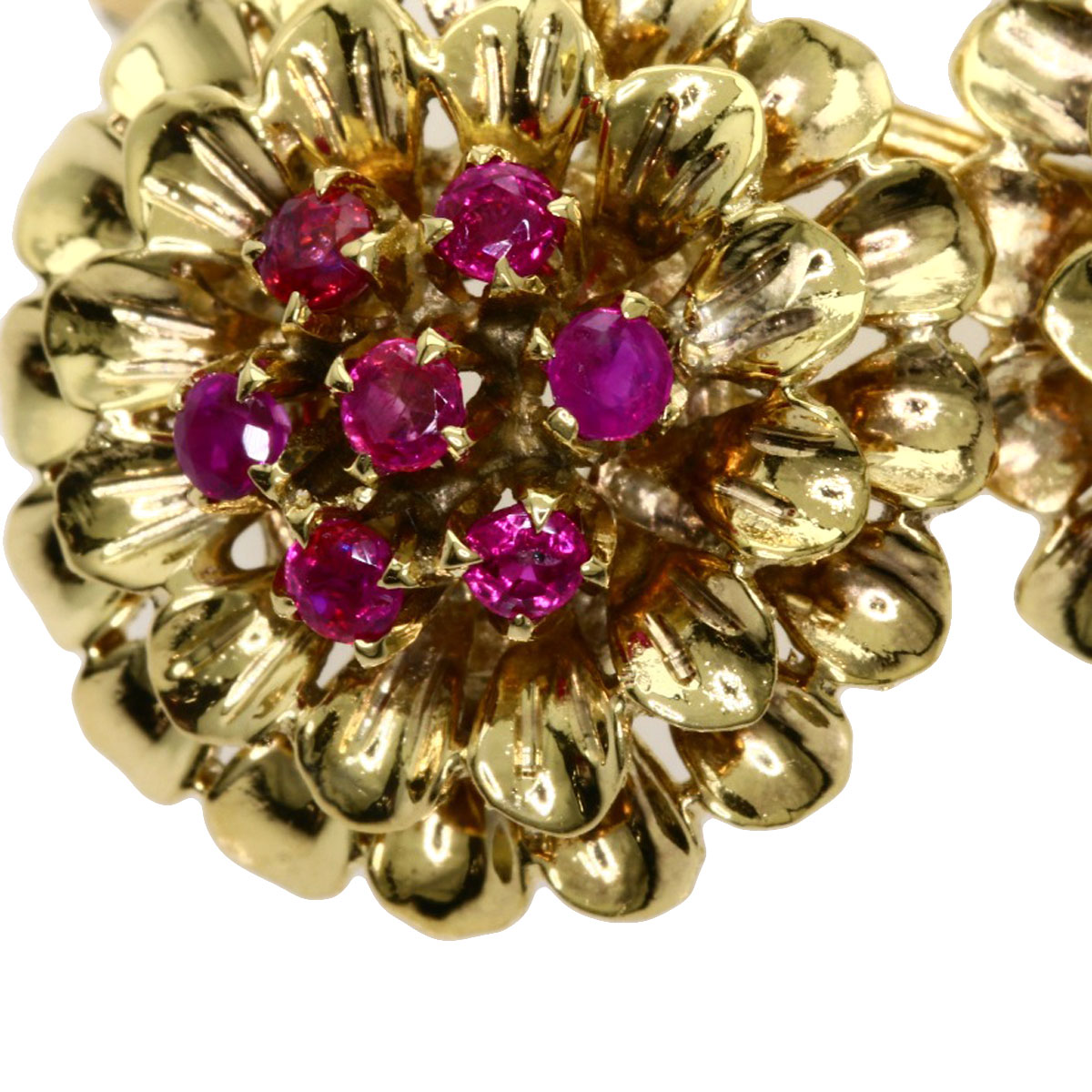 楽天市場】ティファニー ルビー フラワーモチーフ ヴィンテージ