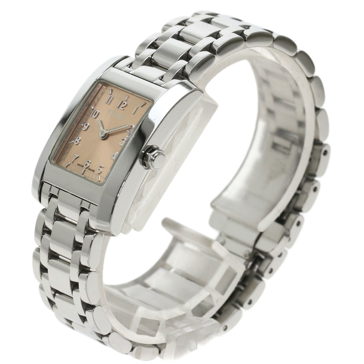 楽天市場】フェンディ 7000L スクエアフェイス 腕時計 ステンレス