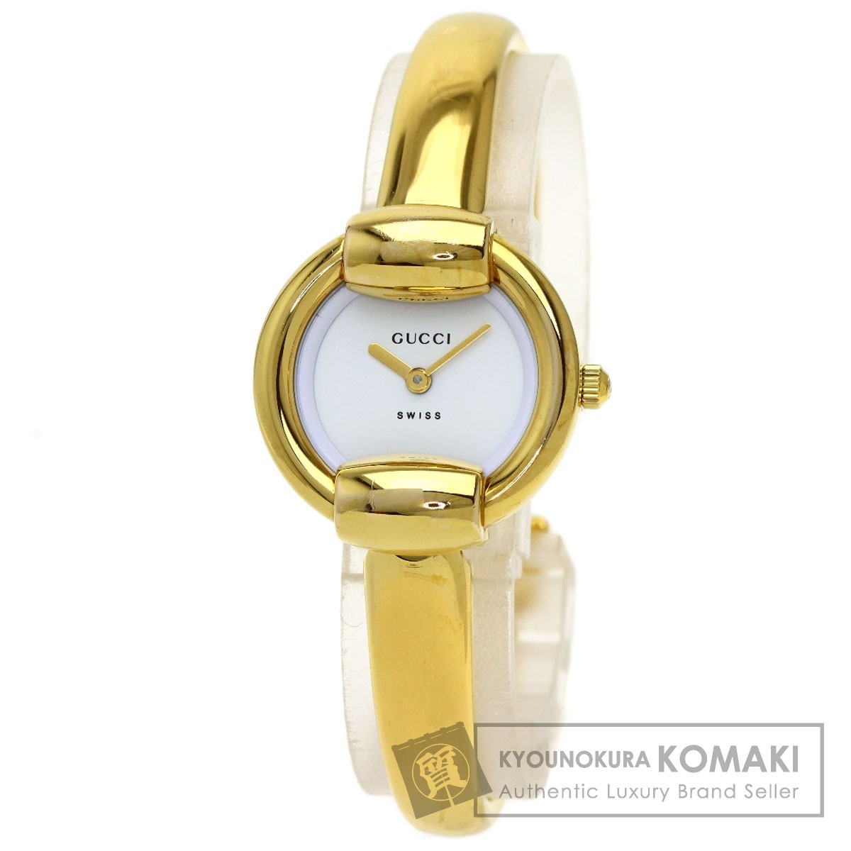 楽天市場】グッチ 1400L ラウンドフェイス 腕時計 GP/GP レディース