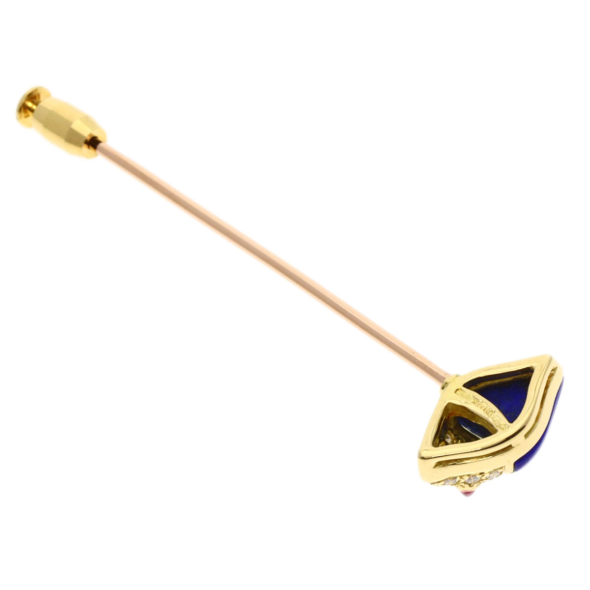 楽天市場】ブルガリ ナチュラリア ピンブローチ ラピスラズリ
