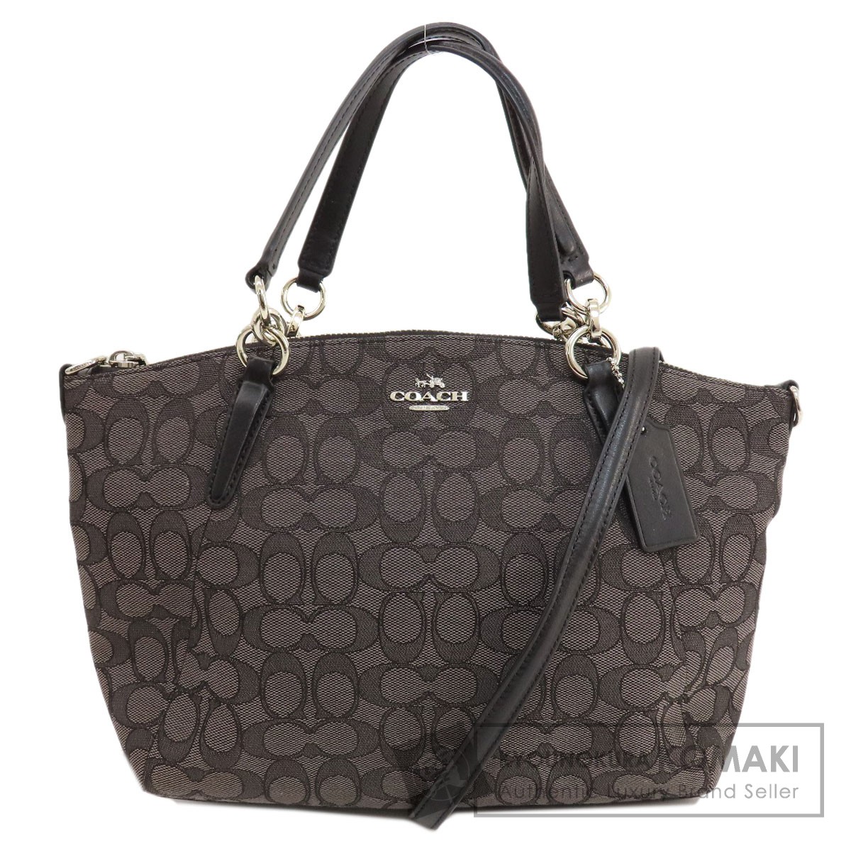 楽天市場】コーチ F58283 シグネチャー 2WAY ハンドバッグ キャンバス
