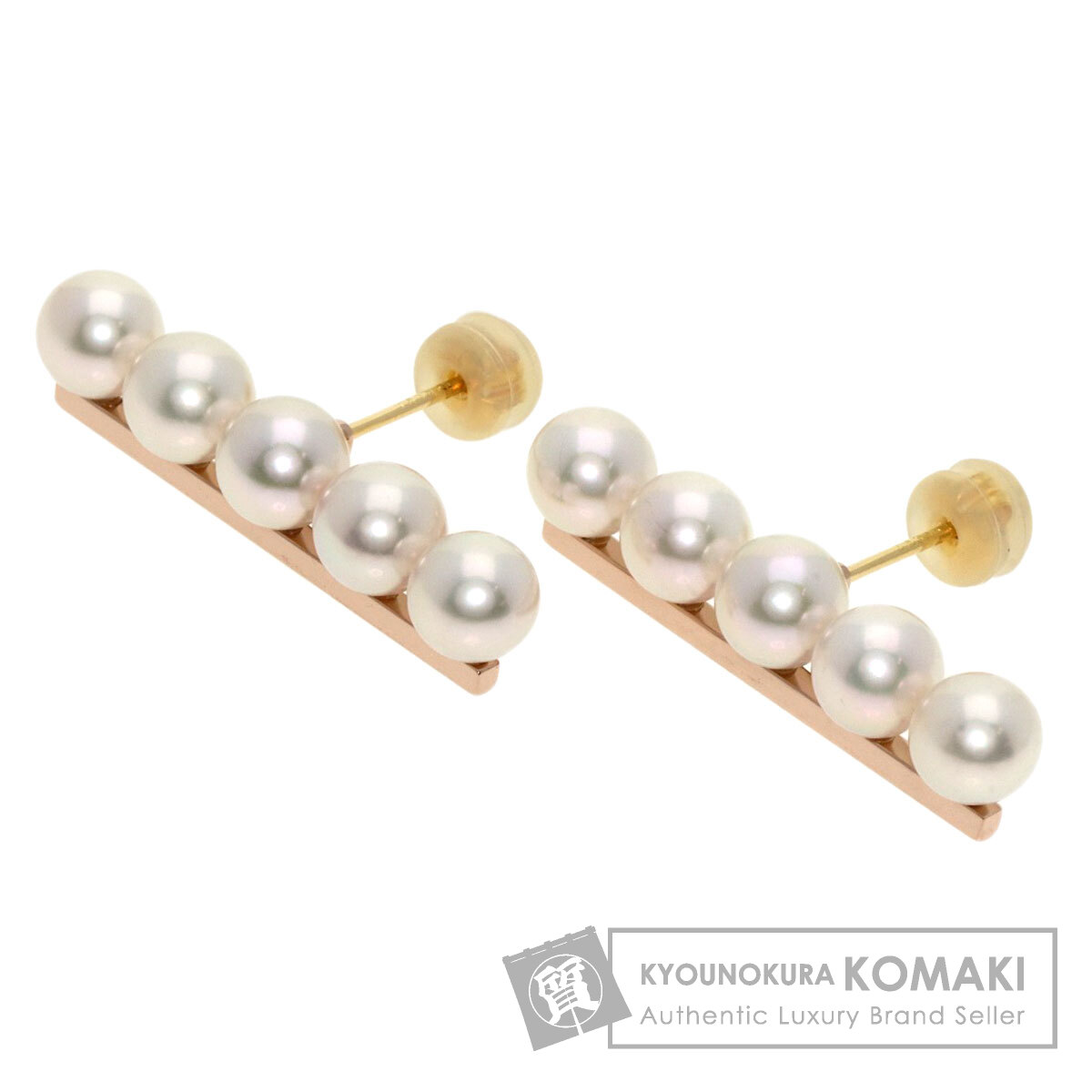 楽天市場】タサキ バランス プラス パール 真珠 ピアス K18ピンク