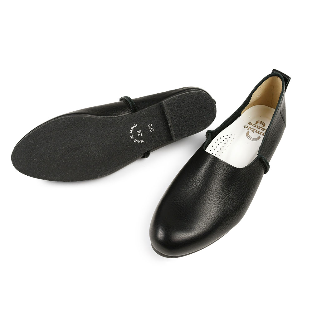 楽天市場】ramble dance ランブルダンス パンプス ぺたんこ 本革