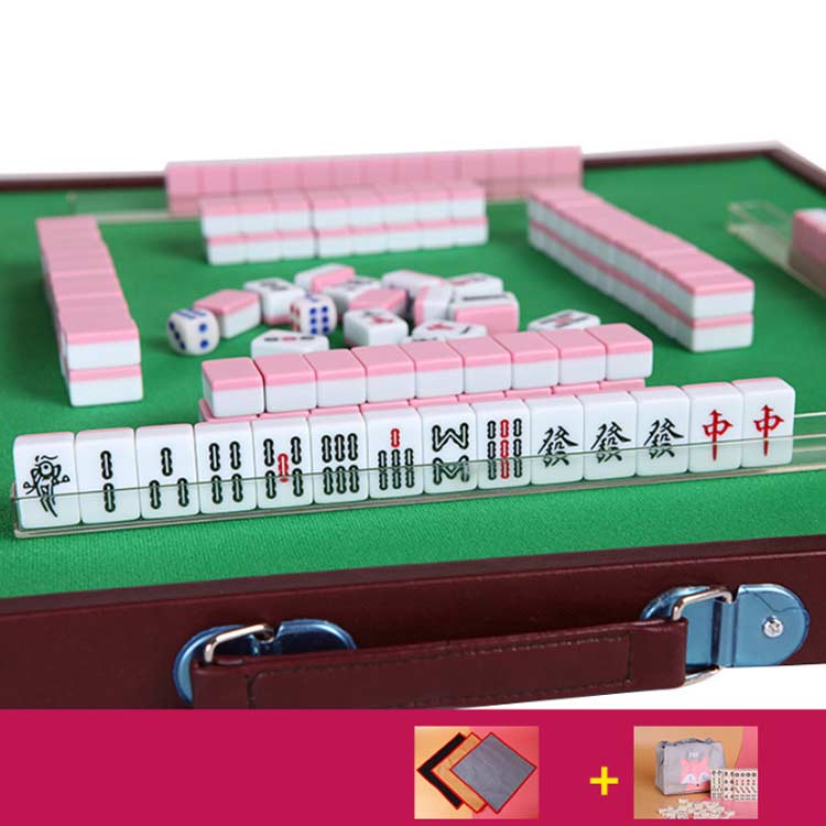 楽天市場】144タイルマージャンパイ 手打麻雀牌セット 収納バッグ付き